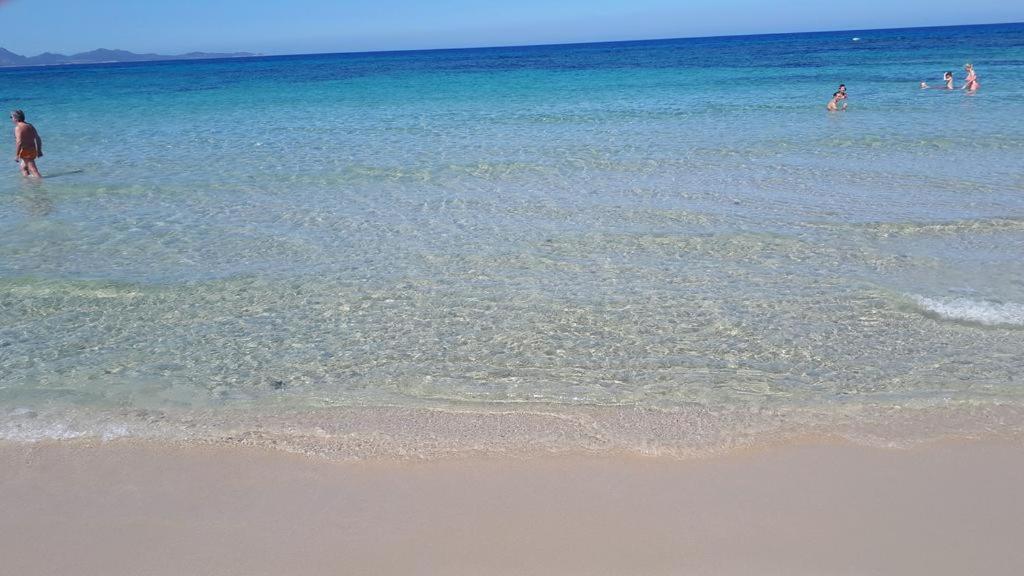 Brezza Di Mare Appartamento In Villa Con Giardino E Spiaggia ,Casa Vacanze Al Mare Quartu SantʼElena Dış mekan fotoğraf