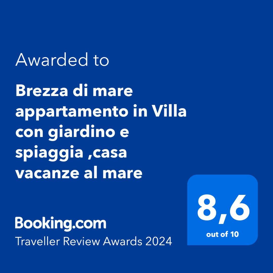Brezza Di Mare Appartamento In Villa Con Giardino E Spiaggia ,Casa Vacanze Al Mare Quartu SantʼElena Dış mekan fotoğraf